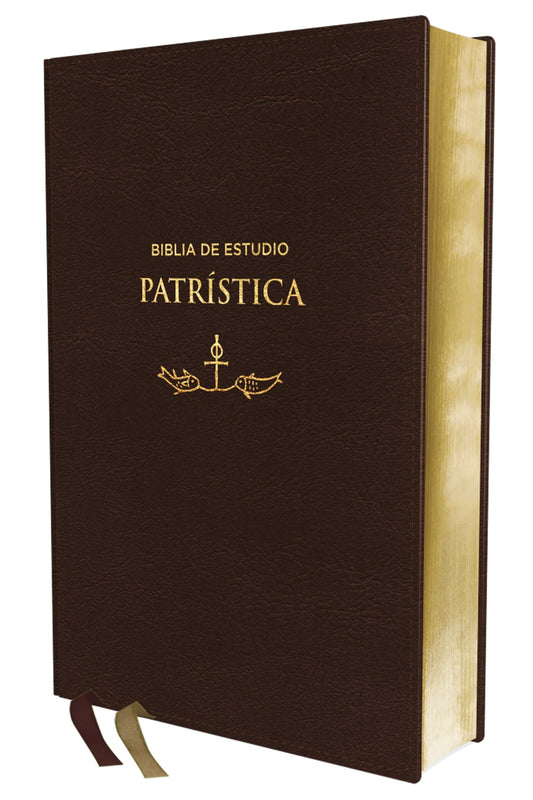 RVR 1977 The Patristic Study Bible (Biblia de Estudio Patristica)-Brown Leathersoft