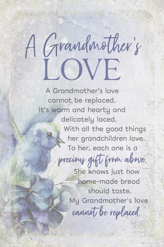 Plaque-Joyful Living-A Grandmother's Love (6 x 9)