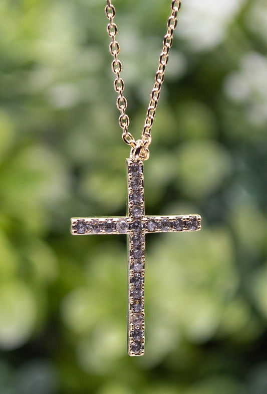 Necklace-Eden Merry-Gold Cross