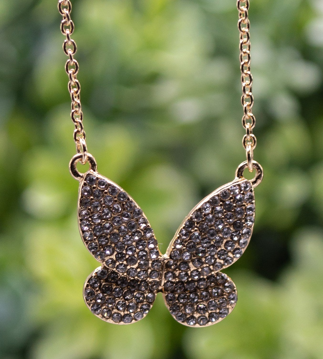 Necklace-Eden Merry-Gold Butterfly