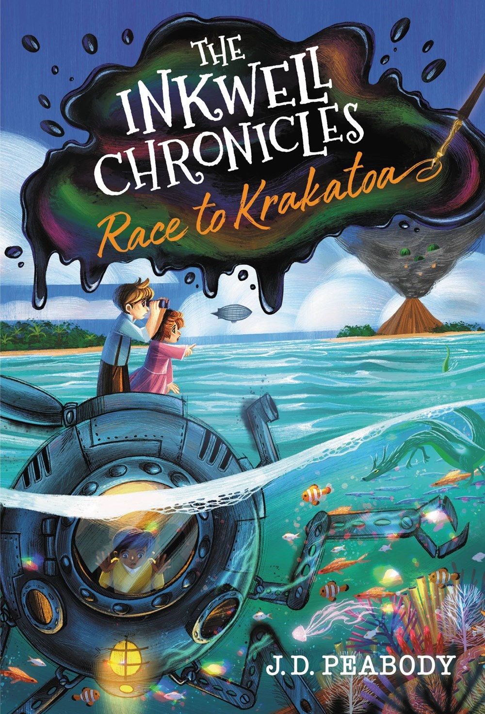 Race To Krakatoa (The Inkwell Chronicles #2)-Hardcover