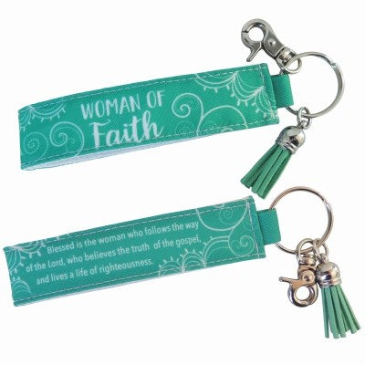 Wristlet Lanyard-Woman Of Faith