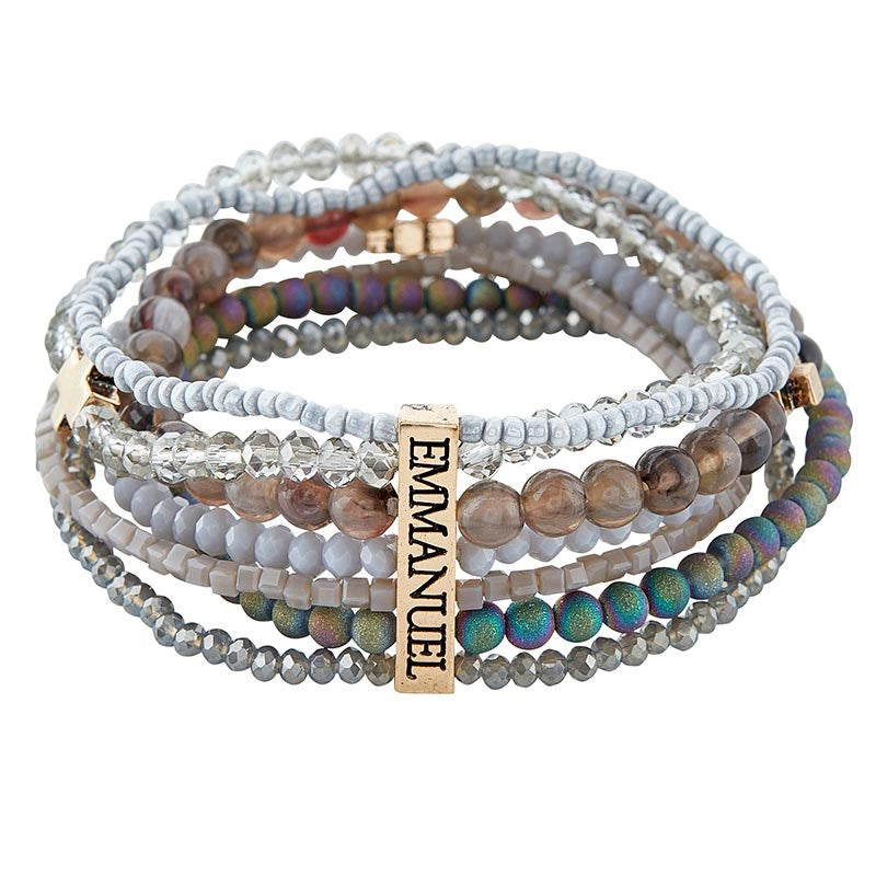 Bracelet-Emmanuel-Neutral (7.5")