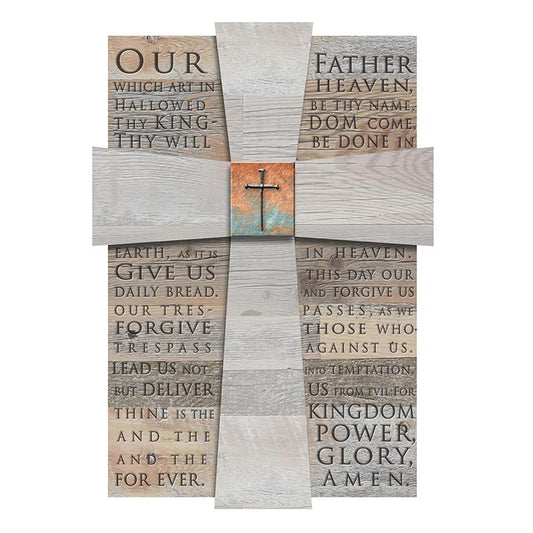 Plaque-Our Father (9.75" x 6.75")