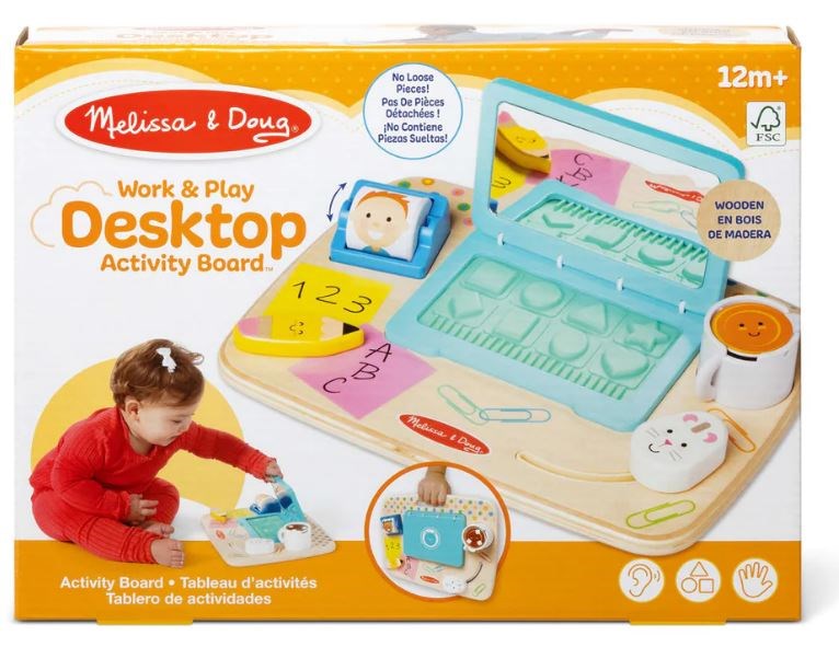 Work & Play Desktop Activity Board (Ages 1+)