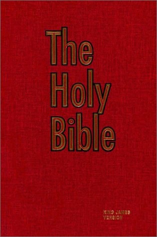 KJV Holy Bible/Pew Edition-Red Hardcover