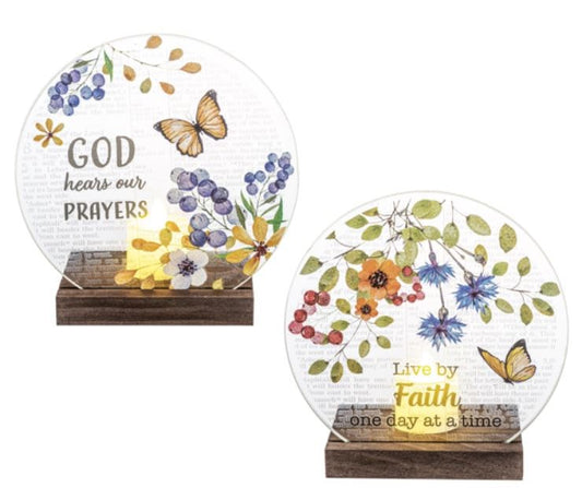 Light-Up Decor Signs-Beauty Of The Bible- 2 EA of 2 ASSTD (Pack Of 4)