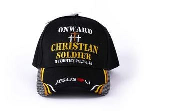 Cap-Onward Christian Soldier-Black