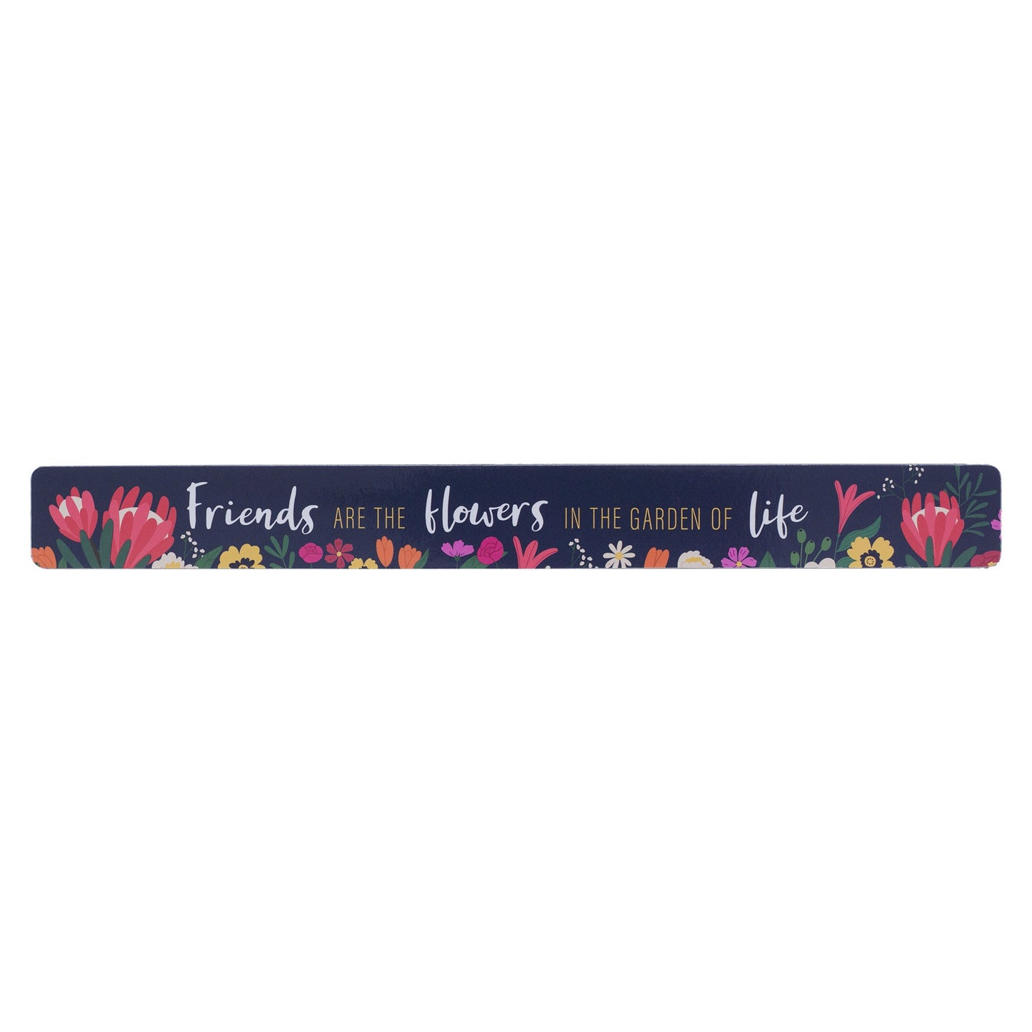 Magnetic Strip Blue Floral Garden of Life (Pack Of 6)