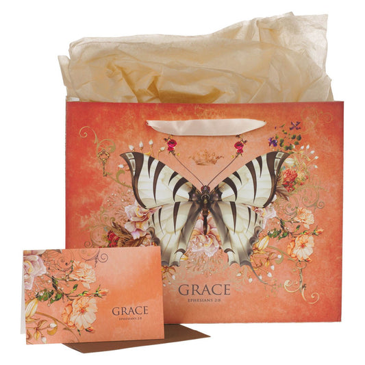 Gift Bag w/Card-Large-Landscape-Grace Eph. 2:8