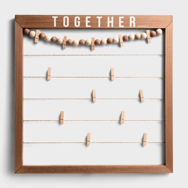 Together Card Holder (23 5/8" x 23 5/8" x 1 1/8")