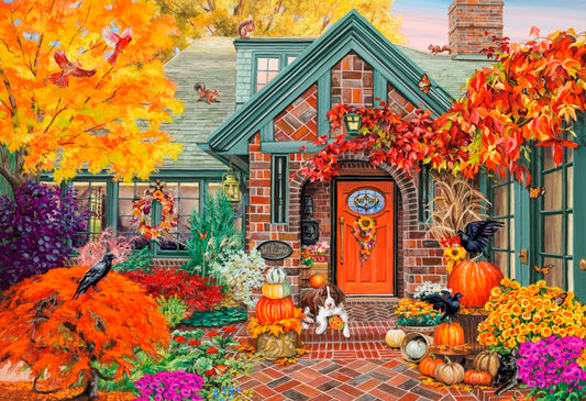 Jigsaw Puzzle-Cozy Autumn (100 Pieces)