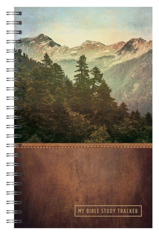 My Bible Study Tracker (Leather Forest)