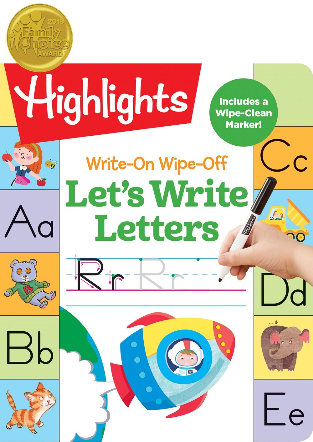 Write-On Wipe-Off Let's Write Letters (Highlights)