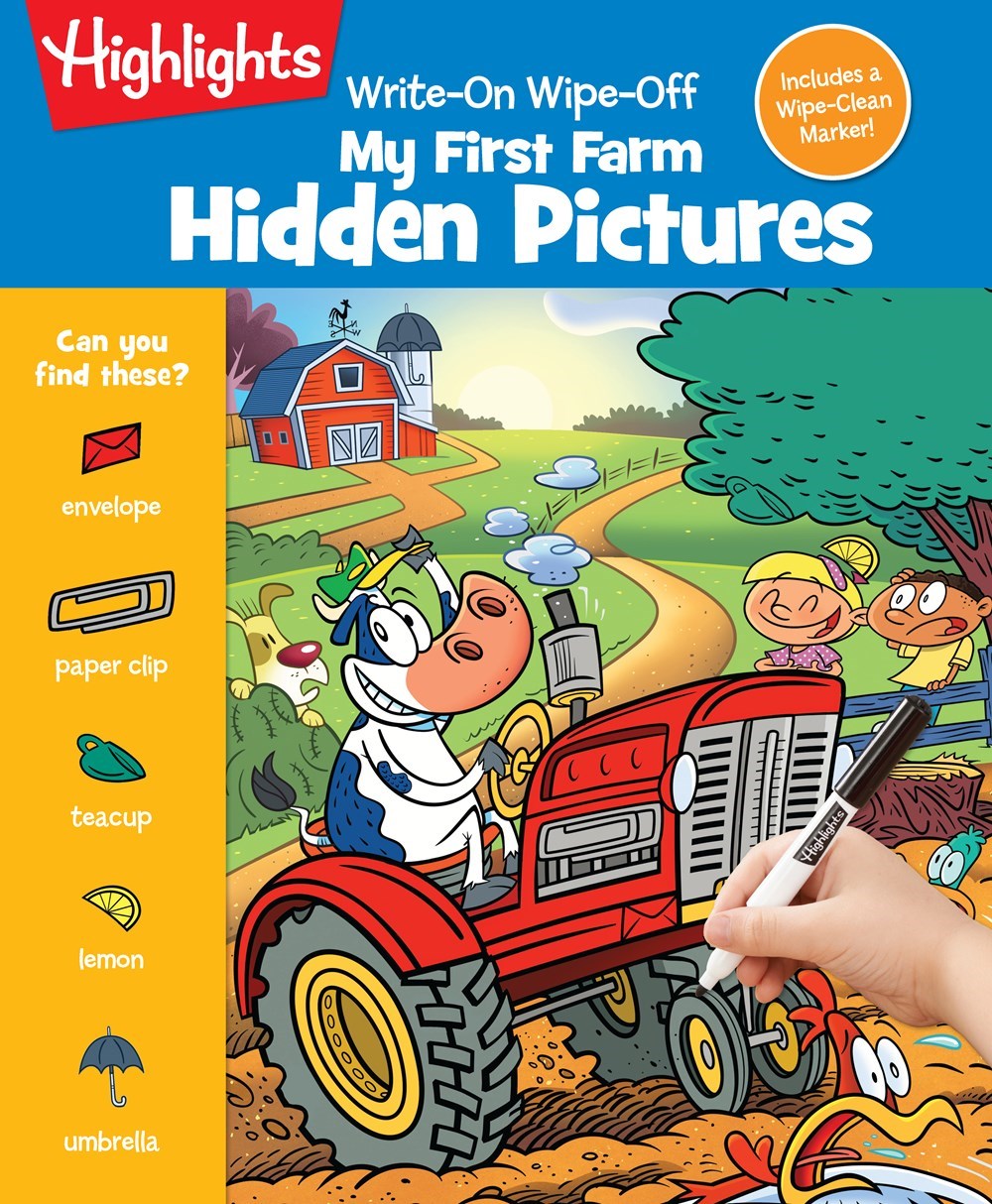 Write-On Wipe-Off My First Farm Hidden Pictures (Highlights)