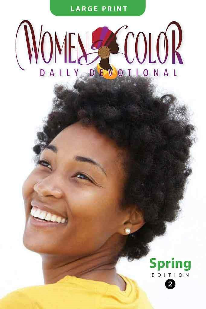 Women Of Color Daily Devotional Large Print (Spring Edition #2)