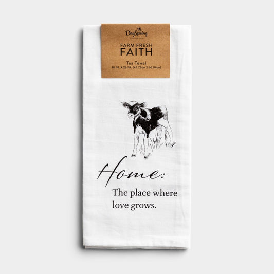 Tea Towel-Home Calf