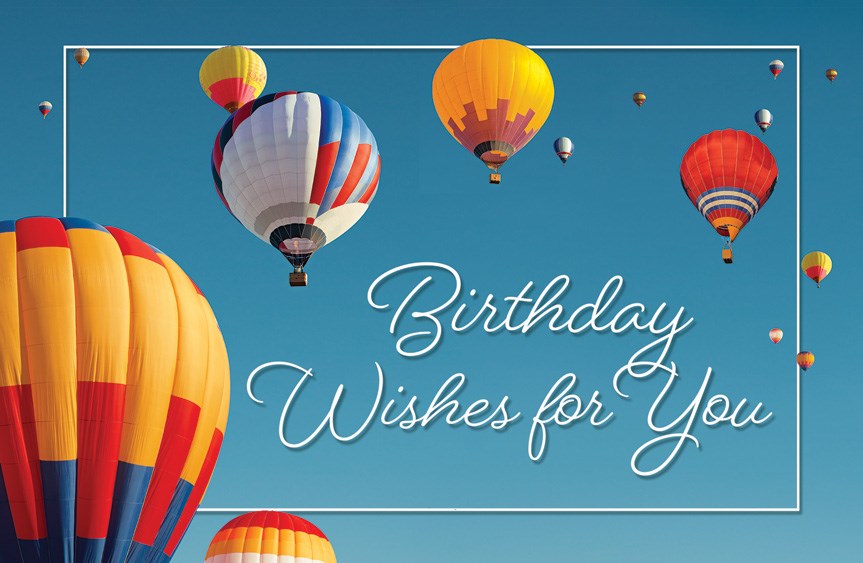 Postcard-Birthday Wishes For You (James 1:17) (Pack Of 25)