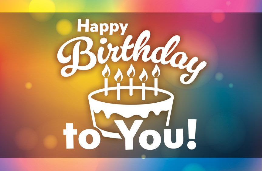 Postcard-Happy Birthday To You! (Psalms 118:24 NIV) (Pack Of 25)