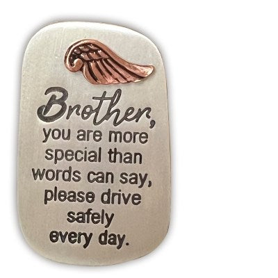 Visor Clip-Brother/You Are More Special Than Words Can Say... (Carded)