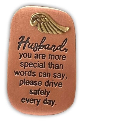 Visor Clip-Husband/You Are More Special Than Words Can Say... (Carded)