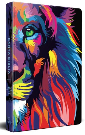 Span-RVR 1960 Handy Size Large Print (Letra Grande Tamano Manual)-Rainbow Lion Of Judah Hardcover