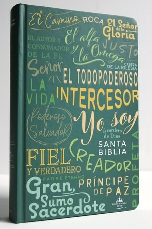 Span-RVR 1960 Handy Size Large Print w/Names Of God (Letra Grande Tamano Manual)-Hardcover