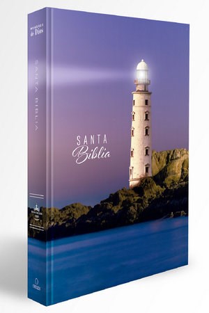 Span-RVR 1960 Handy Size Large Print w/Names Of God (Letra Grande Tamano Manual)-Lighthouse Hardcover