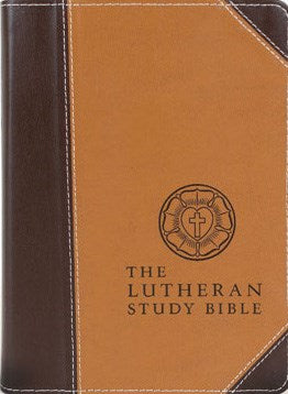 ESV The Lutheran Study Bible/Compact-Brown DuoTone Bonded Leather
