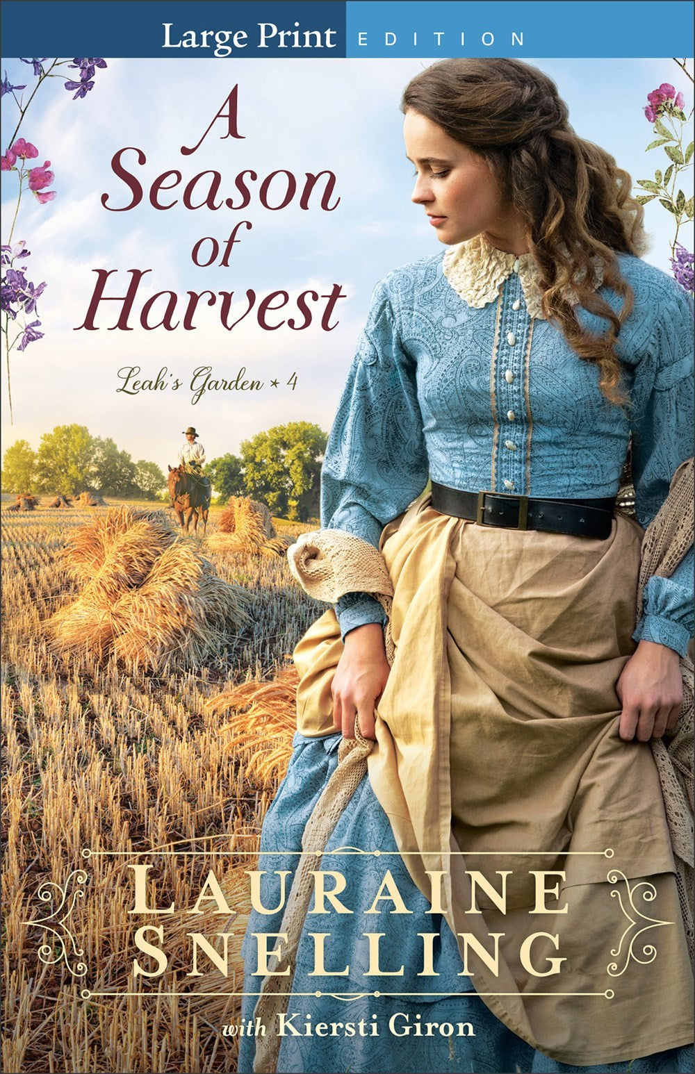 A Season Of Harvest (Leah's Gardem #4)-Large Print