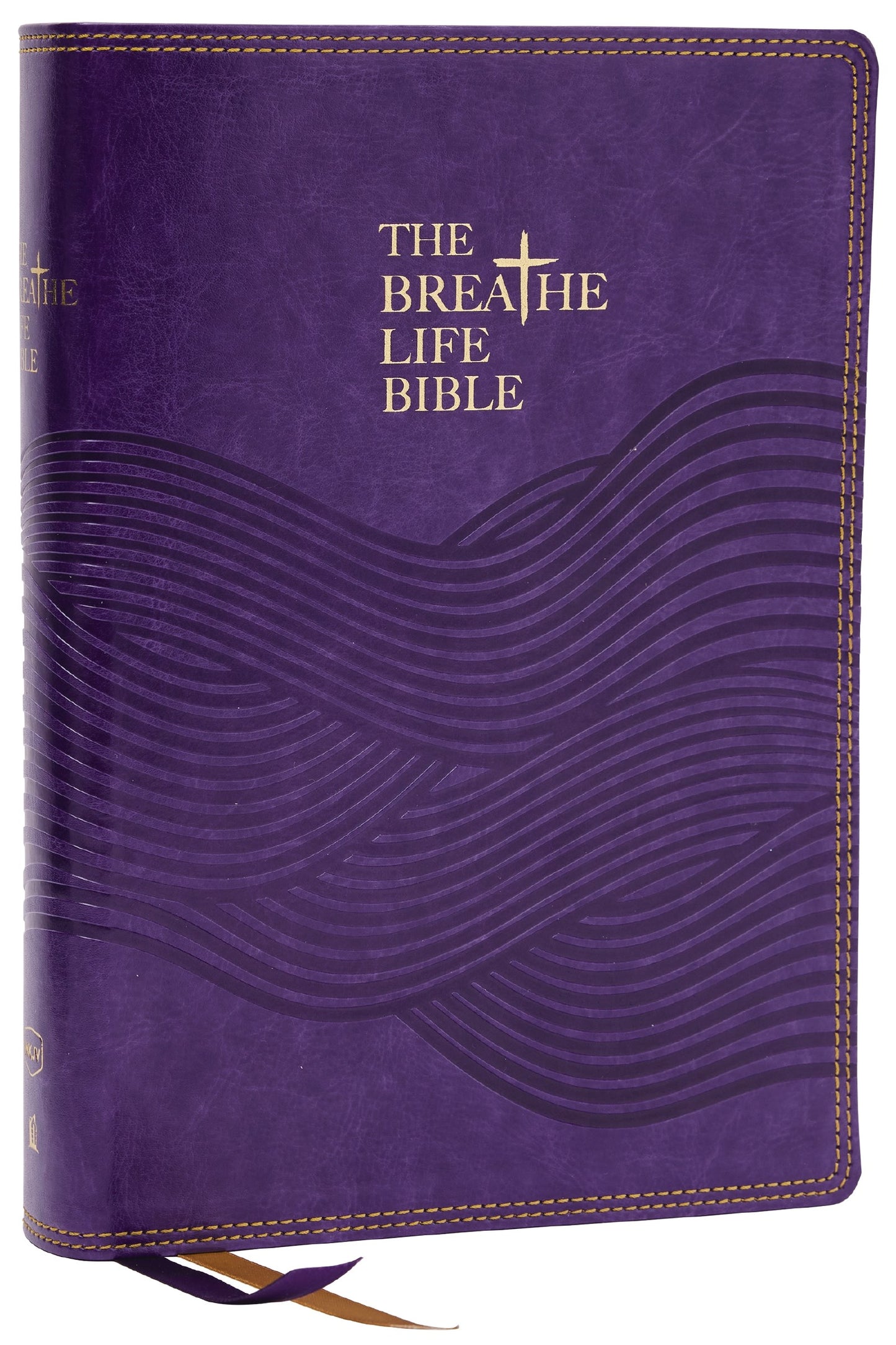 NKJV The Breathe Life Bible: Faith In Action (Comfort Print)-Purple Leathersoft