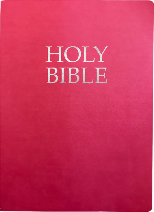 KJVER Holy Bible Large Print-Berry Ultrasoft