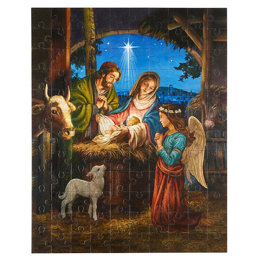 Jigsaw Puzzle-Nativity (120 Piece) (16" x 20")