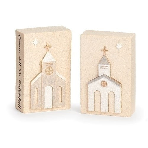 Display-Prayer Box-Church/Come All Ye Faithful-3 Style Assortment (Pack Of 12)