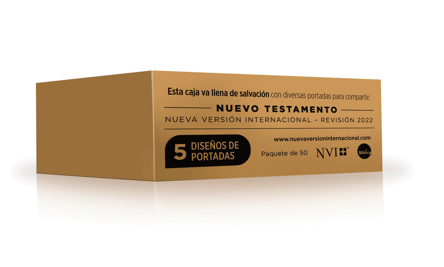 NVI New Testament (Revised Text 2022) (Nuevo Testamento  Texto Revisado 2022)-Assorted-Softcover (Pack Of 50)