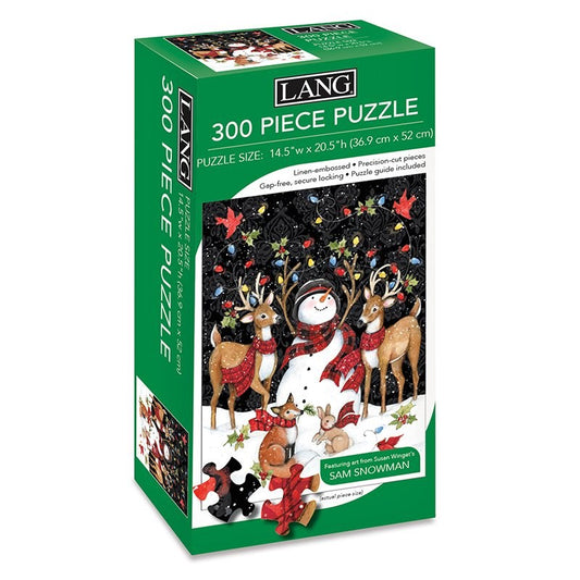 Jigsaw Puzzle-Snowy Lights (300 Pieces)