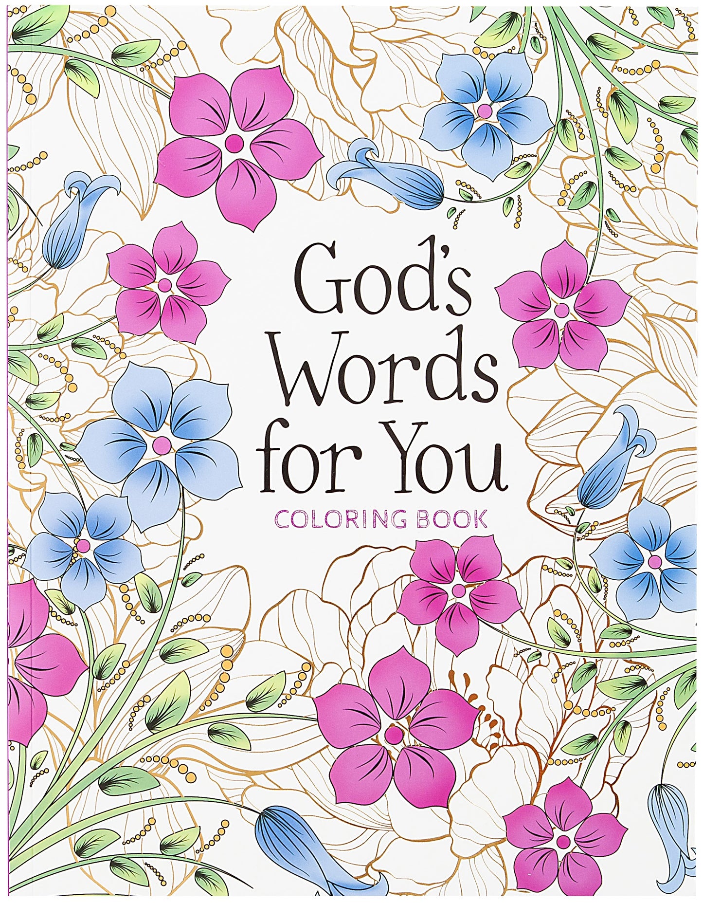 God's Words For You Coloring Book