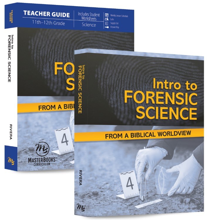 Master Books-Intro To Forensic Science Set (11th - 12th Grade)