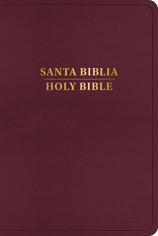 RVR 1960/KJV Bilingual Bible (Biblia Bilingue)-Burgundy Imitation Leather