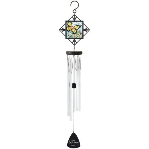 Wind Chime-Stained Glass-In Loving Memory (30")