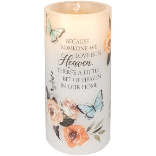 Water Fountain Candle-LED w/ Timer-Heaven In Home (8" x 4")  BACKORDERED