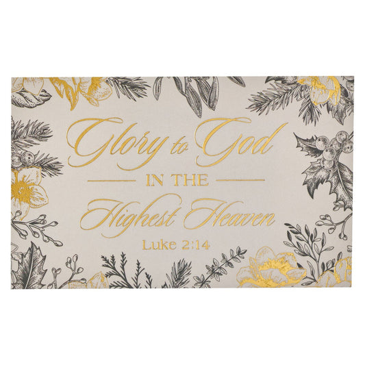 Pass-Around Card-Glory To God-Lk. 2:14 (Pack Of 25)