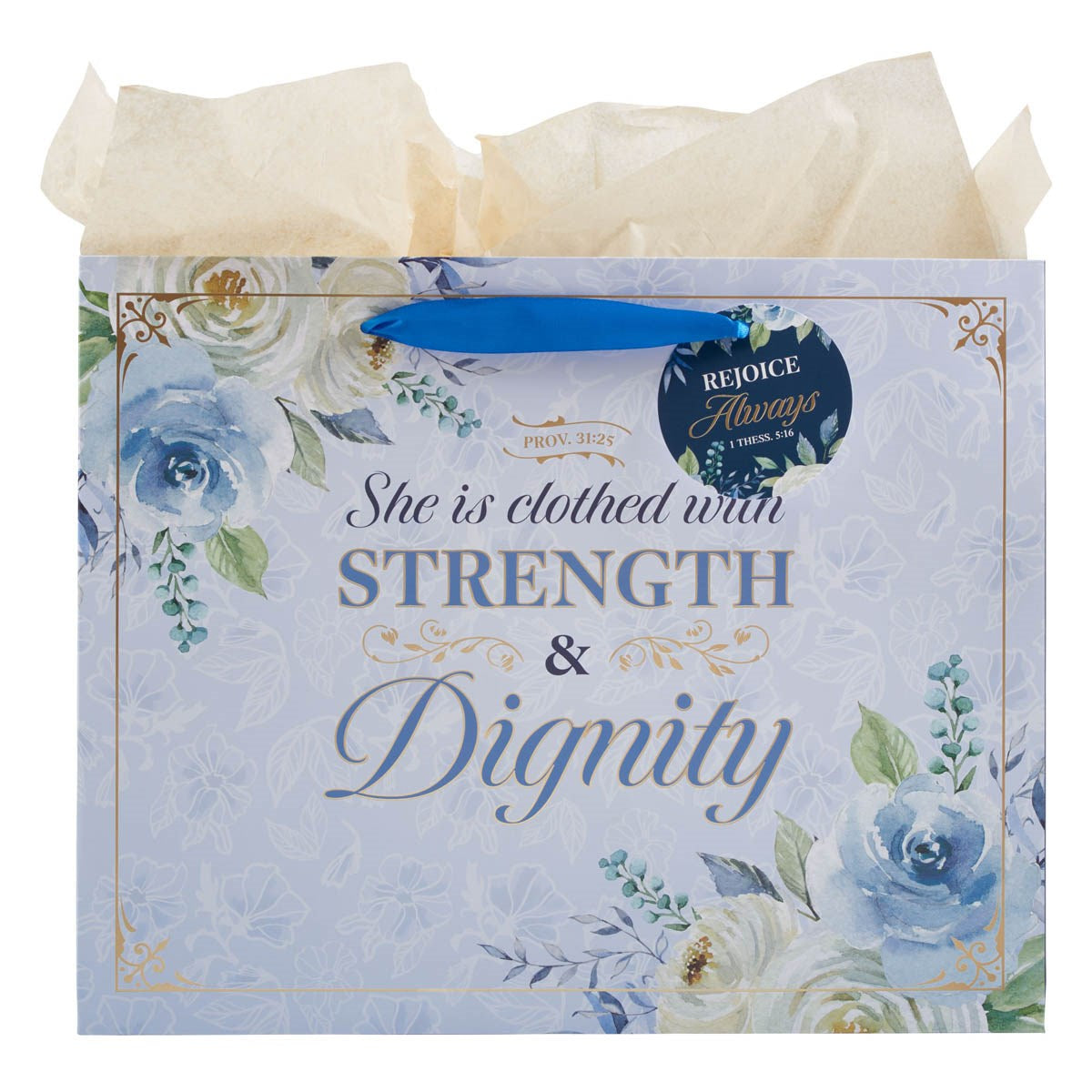 Gift Bag-Large-Landscape-Strength & Dignity Prov. 31:25