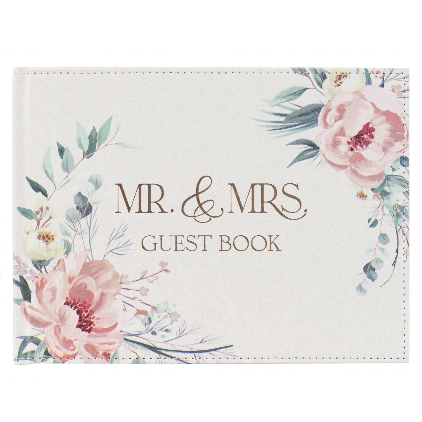 Guest Book-Wedding-Mr. & Mrs. We Love-1 John 4:19