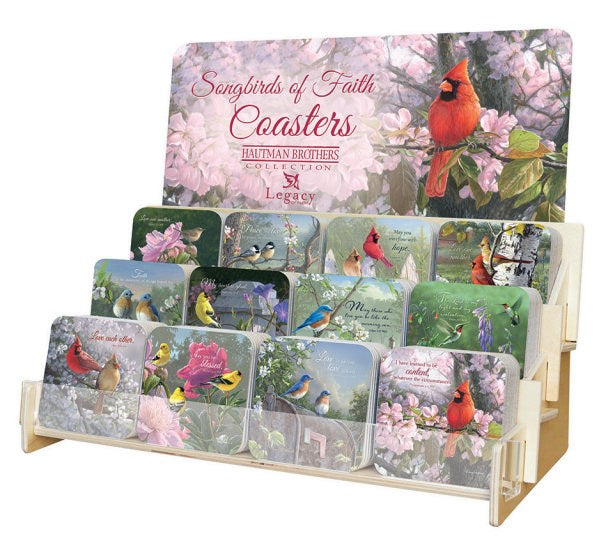 Coaster Collection-Songbirds Of Faith (12 Coasters In 12 Designs) (Display ORD SPY#120359)