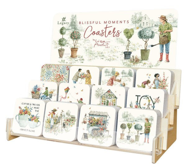 Coaster Collection-Blissful Moments (12 Coasters In 12 Designs) (Display ORD SPY#120359)