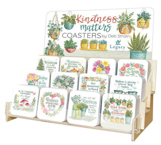 Coaster Collection-Kindness Matters (12 Coasters In 12 Designs) (Display ORD SPY#120359)