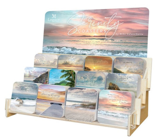 Coaster Collection-Serenity (12 Coasters In 12 Designs) (Display ORD SPY#120359)