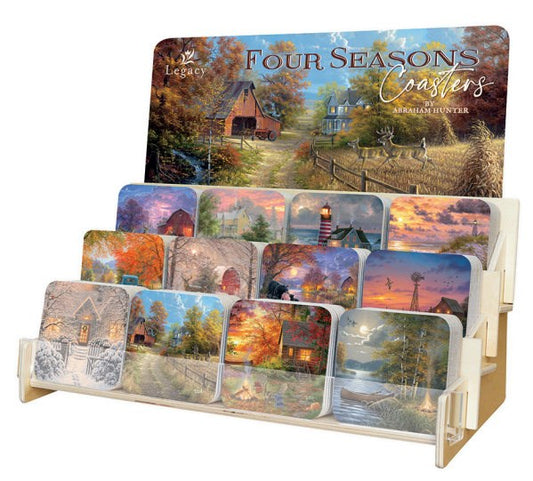 Coaster Collection-Four Seasons (12 Coasters In 12 Designs) (Display ORD SPY#120359)