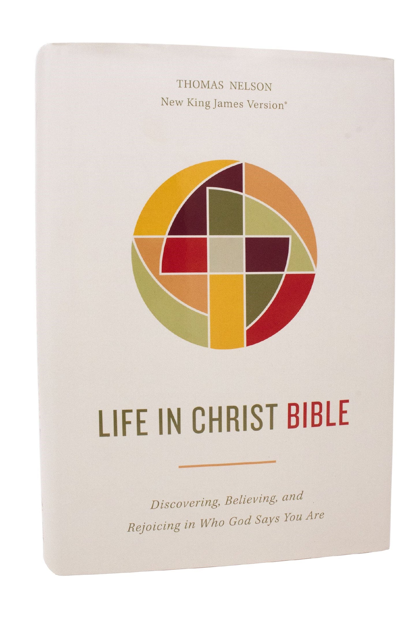 NKJV Life In Christ Bible (Comfort Print)- Hardcover